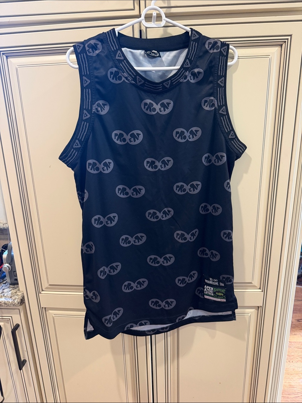 Progressive Era - Black Sleeveless Athletic Tank Top